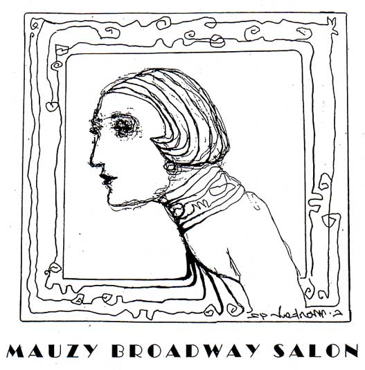 Mauzy Broadway Salon by artist Cynthia Markert